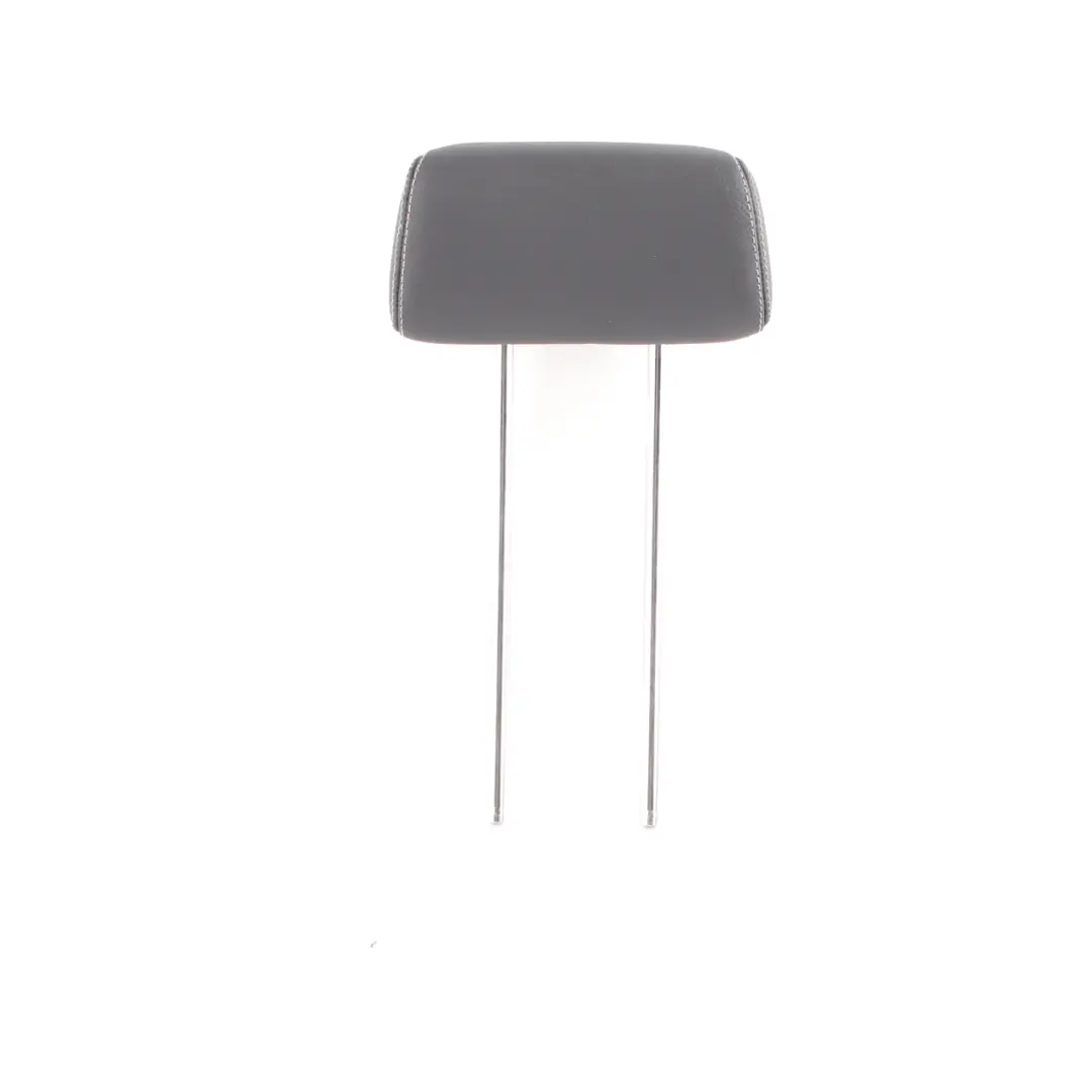 Mercedes W212 Seat Headrest Rear Middle Central Black Leather Head Rest - SKU A2129705650 - Part number A2129705650