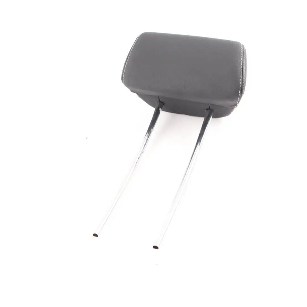 Headrest Rear Middle Central Black Leather Head Rest to Mercedes W212 Seat with Part number A2129705650 Mercedes W212 Seat Headrest Rear Middle Central Black Leather Head Rest - SKU A2129705650 - Part number A2129705650
