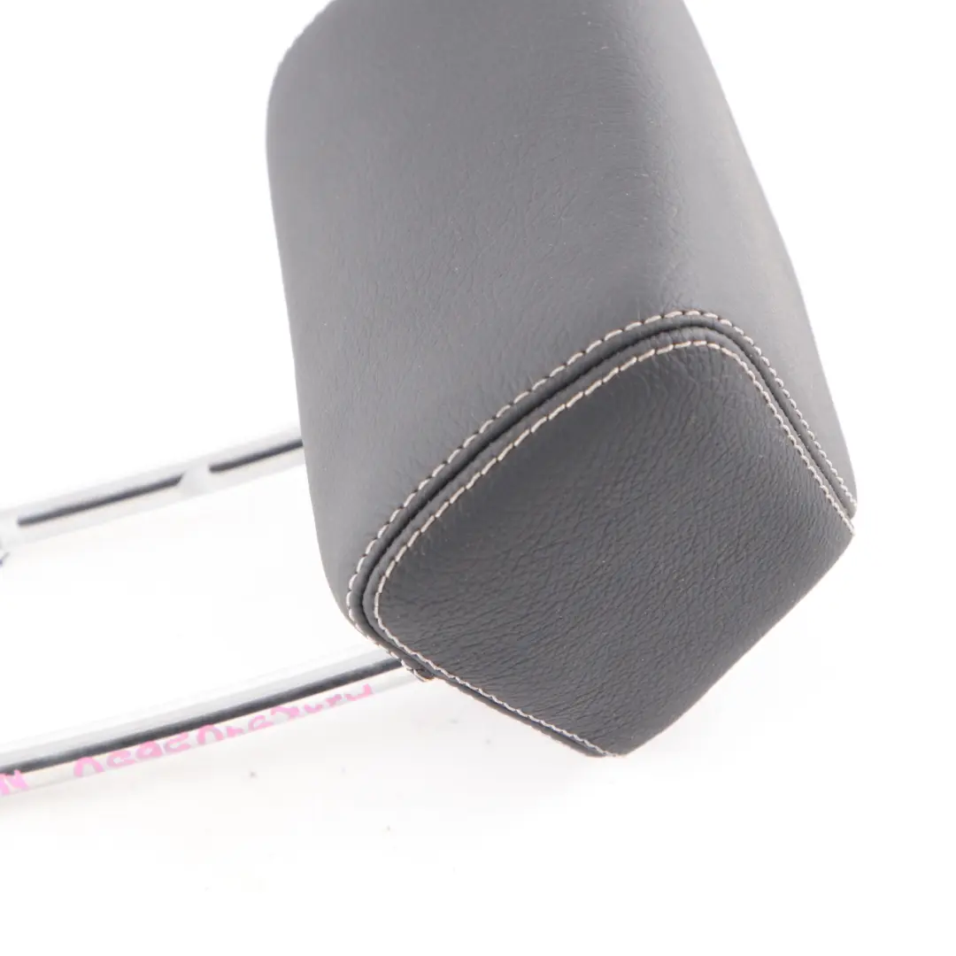 Sitz Kopfstütze hinten Mitte Zentral Schwarz Leder Kopfstütze für Mercedes W212 mit Teilenummer A2129705650 Mercedes W212 Sitz Kopfstütze hinten Mitte Zentral Schwarz Leder Kopfstütze - SKU A2129705650 - Teilenummer A2129705650