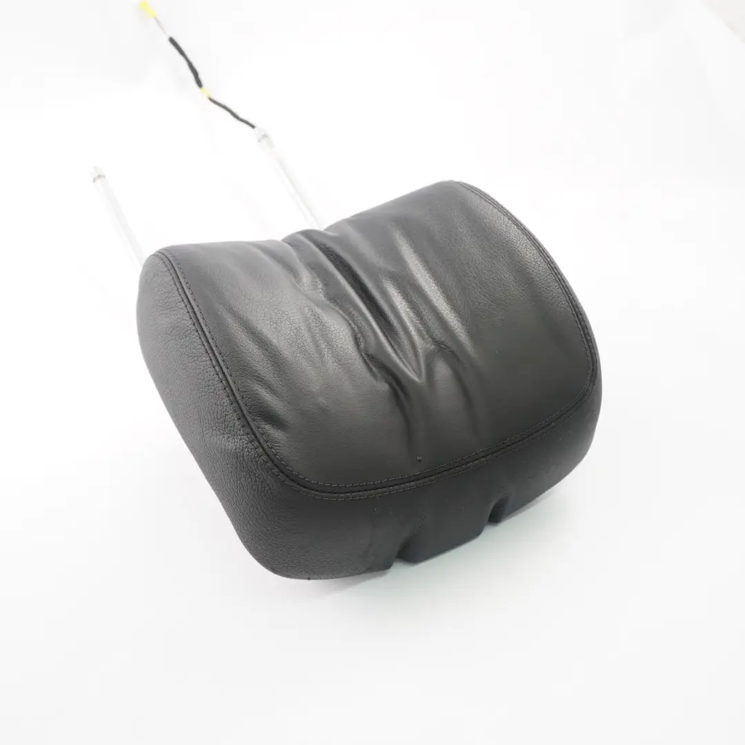 Mercedes W212 Seat Headrest Dynamic Front Left Right Black Leather Head Rest - SKU A2129706950 - Part number A2129706950
