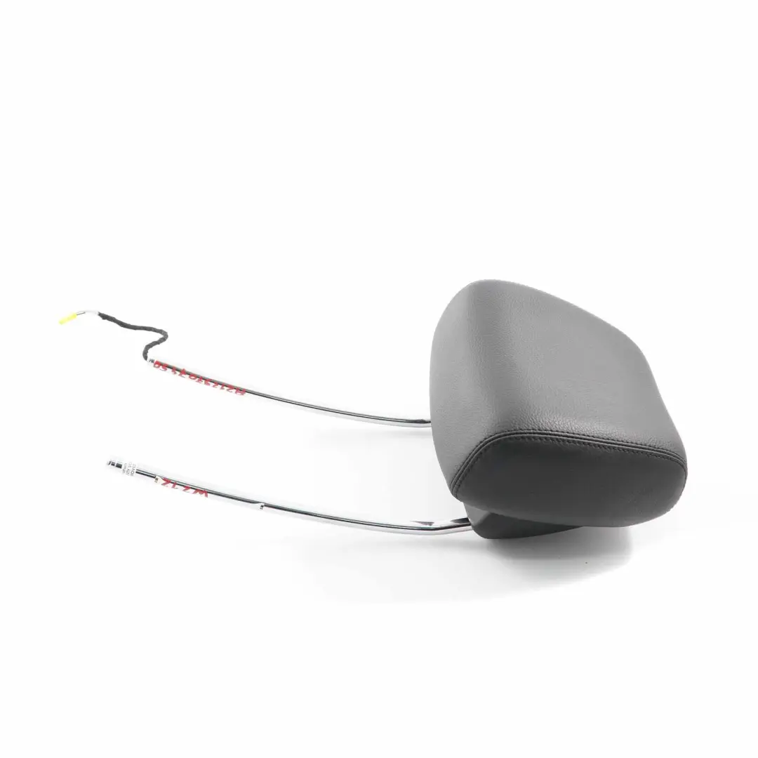 Mercedes W212 Seat Headrest Front Imitation Leather Black Anthracite Head Rest - SKU A2129707450 - Part number A2109704450