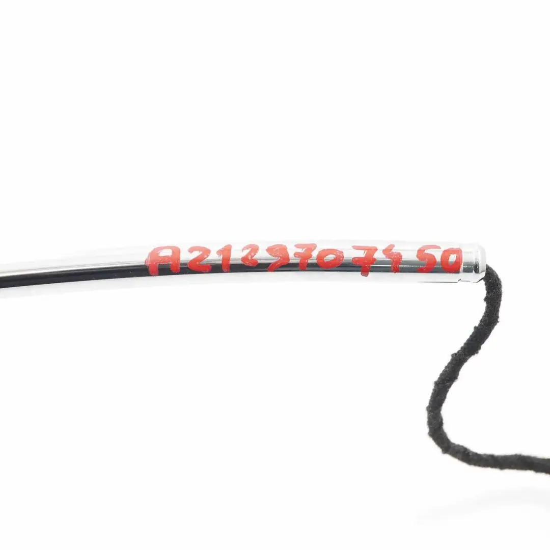 Mercedes W212 Asiento Delantero Reposacabezas Cuero Negro Antracita - SKU A2129707450 - Número de pieza A2109704450
