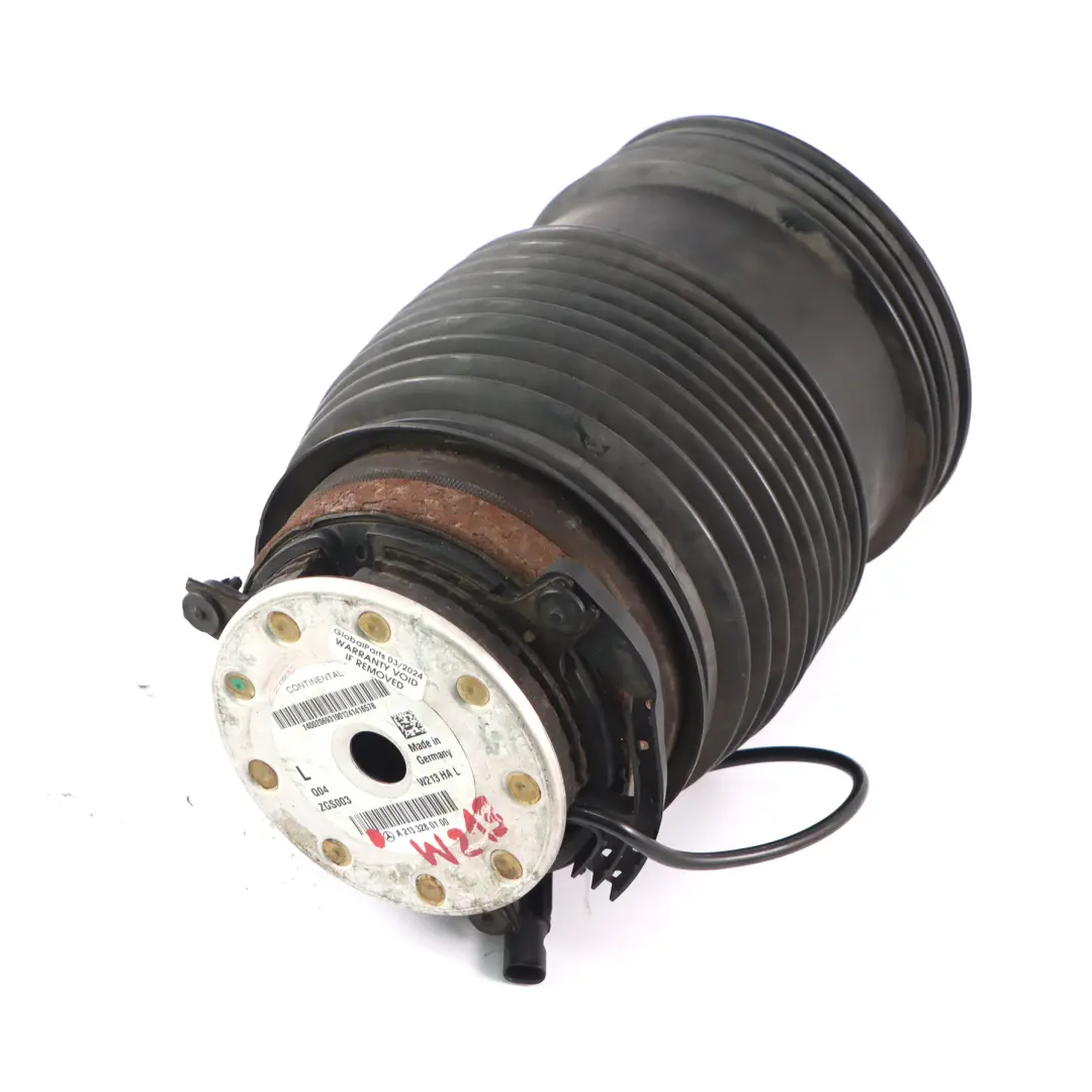 Amortiguador Trasero Bolsa de Aire Izquierda para Mercedes W213 X253 con número de pieza A2133280100 Mercedes W213 X253 Amortiguador Trasero Bolsa de Aire Izquierda - SKU A2133280100 - Número de pieza A2133280100