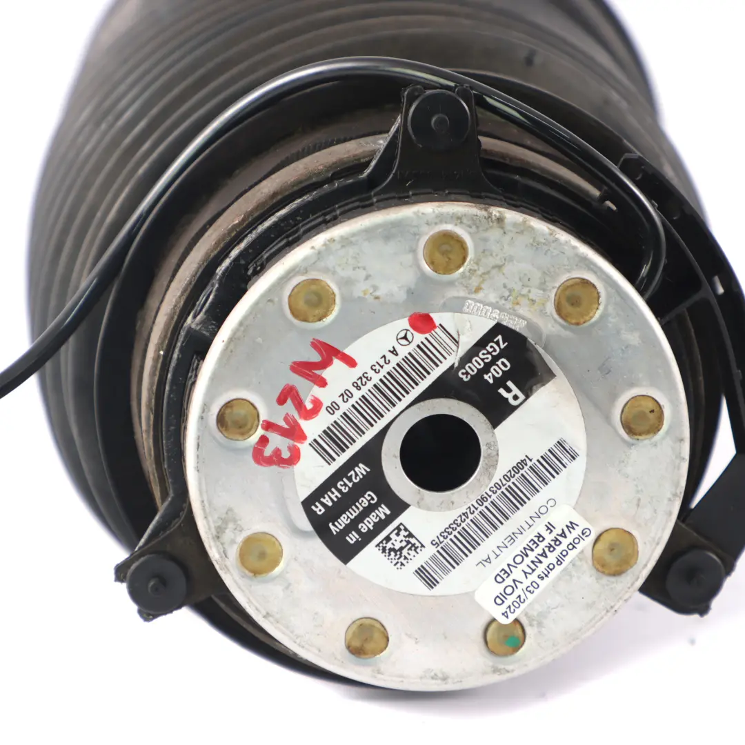 Amortisseur arrière Mercedes W213 X253 Suspension pneumatique droite pour à propos du numéro de pièce A2133280200 Amortisseur arrière Mercedes W213 X253 Suspension pneumatique droite - SKU A2133280200 - Numéro de pièce A2133280200