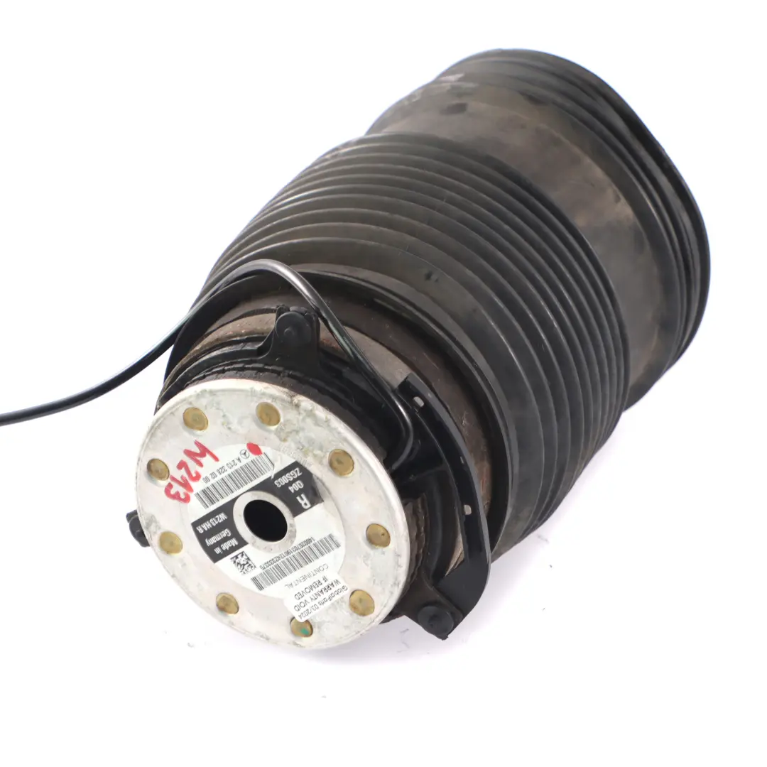 Absorber Mercedes W213 X253 Air Suspension Bag Right O/S Spring to Rear with Part number A2133280200 Rear Absorber Mercedes W213 X253 Air Suspension Bag Right O/S Spring - SKU A2133280200 - Part number A2133280200