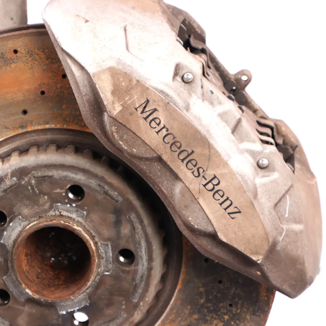 Mercedes W213 Wheel Carrier Hub Bearing Sport Brake Disc Caliper Front Left N/S - SKU A2133324700-1 - Part number A2133324700