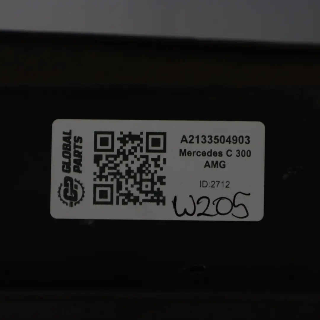 Mercedes W205 Hinter achse Wiege Hilfsrahmen Träger Aufhängung - SKU A2133504903 - Teilenummer A2133504903