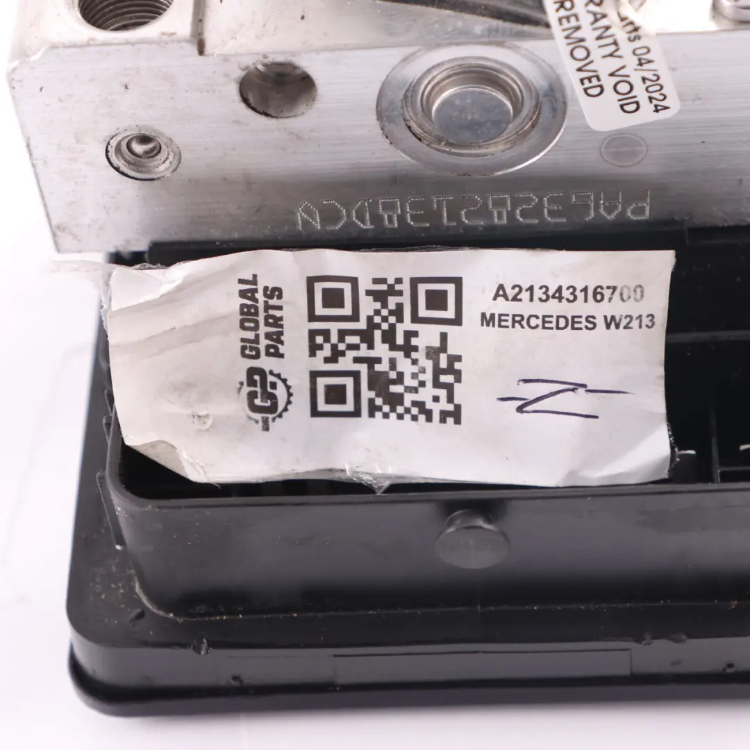 Mercedes W213 ABS Unit Hydro Brake Pump Control Module - SKU A2134316700 - Part number A2134316700