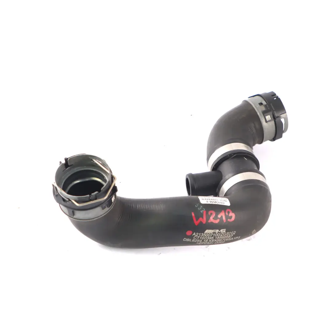  Coolant Line Mercedes W213 AMG Radiator Left Hose To Engine - SKU A2135007100 - Part number A2135007100