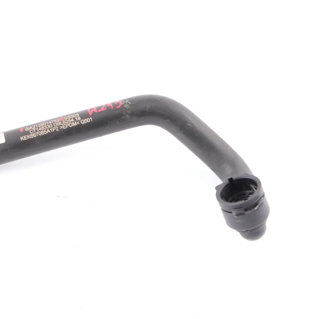  Tuyau d'eau Mercedes W213 S213 Radiateur Cooling Coolant Pipe Line - SKU A2135014782 - Numéro de pièce A2135014782