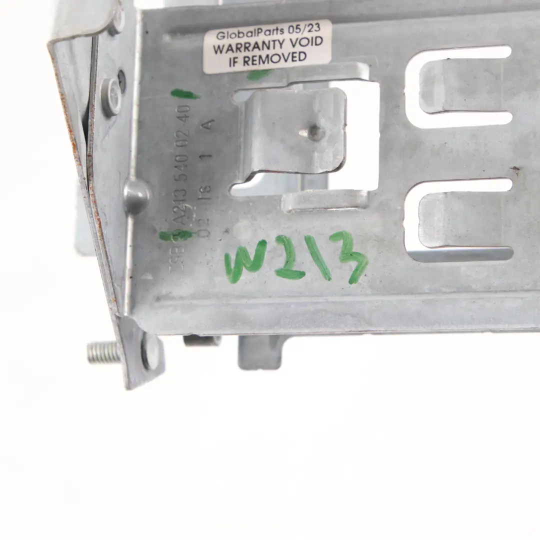 Navigation GPS NAV SAT Mount System Computer Bracket to Mercedes W213 with Part number A2135400240 Mercedes W213 Navigation GPS NAV SAT Mount System Computer Bracket - SKU rhd-A2135400240 - Part number A2135400240