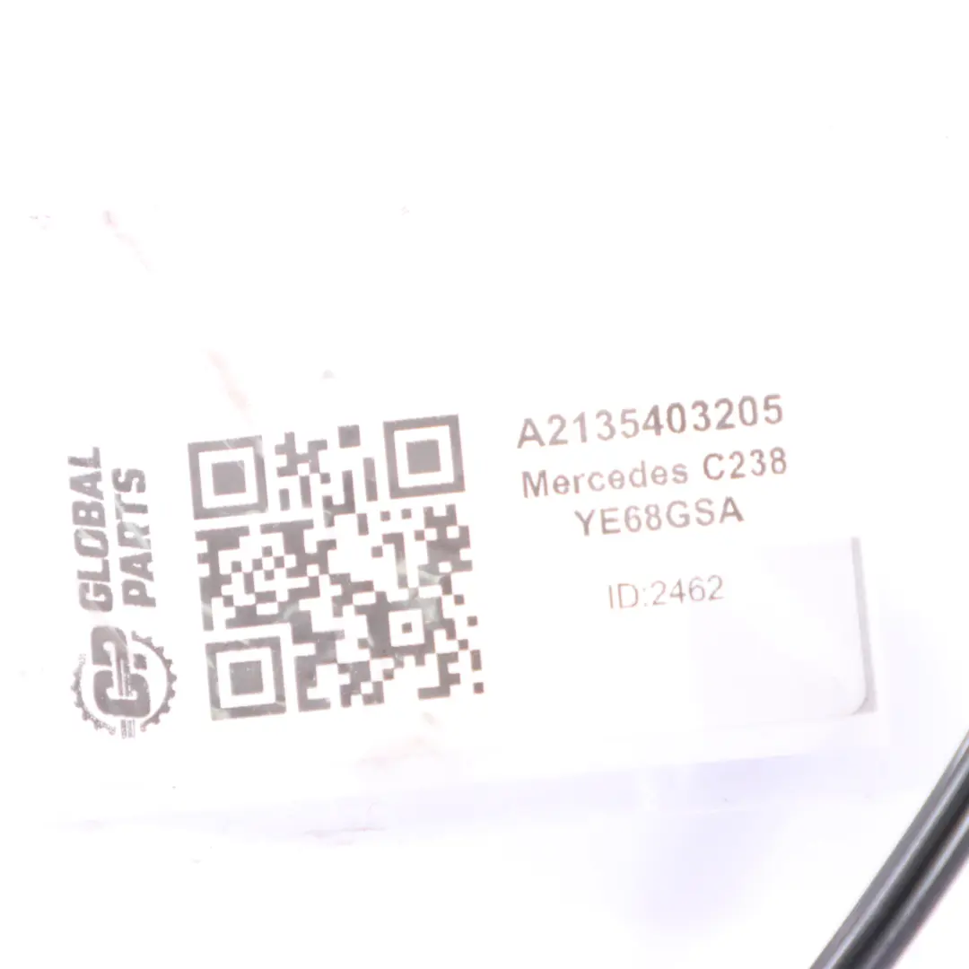 Cableado Sensor Palanca Mercedes W213 C238 Trasera Izquierda Derecha para con número de pieza A2135403205 Cableado Sensor Palanca Mercedes W213 C238 Trasera Izquierda Derecha - SKU A2135403205 - Número de pieza A2135403205