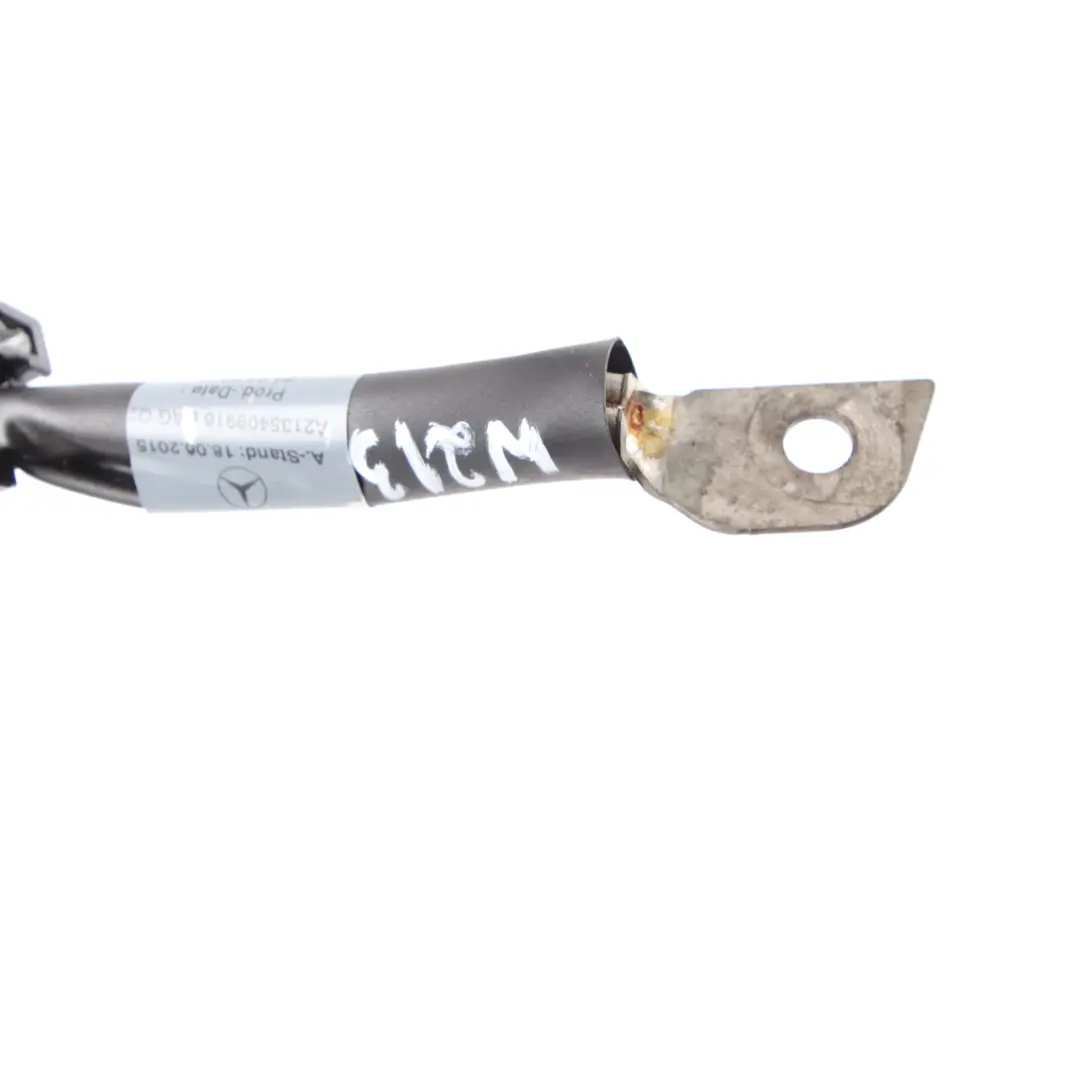 Earth Ground Cable Mercedes W213 S213 Battery Wiring Loom Engine to with Part number A2135409916 Earth Ground Cable Mercedes W213 S213 Battery Wiring Loom Engine - SKU A2135409916 - Part number A2135409916