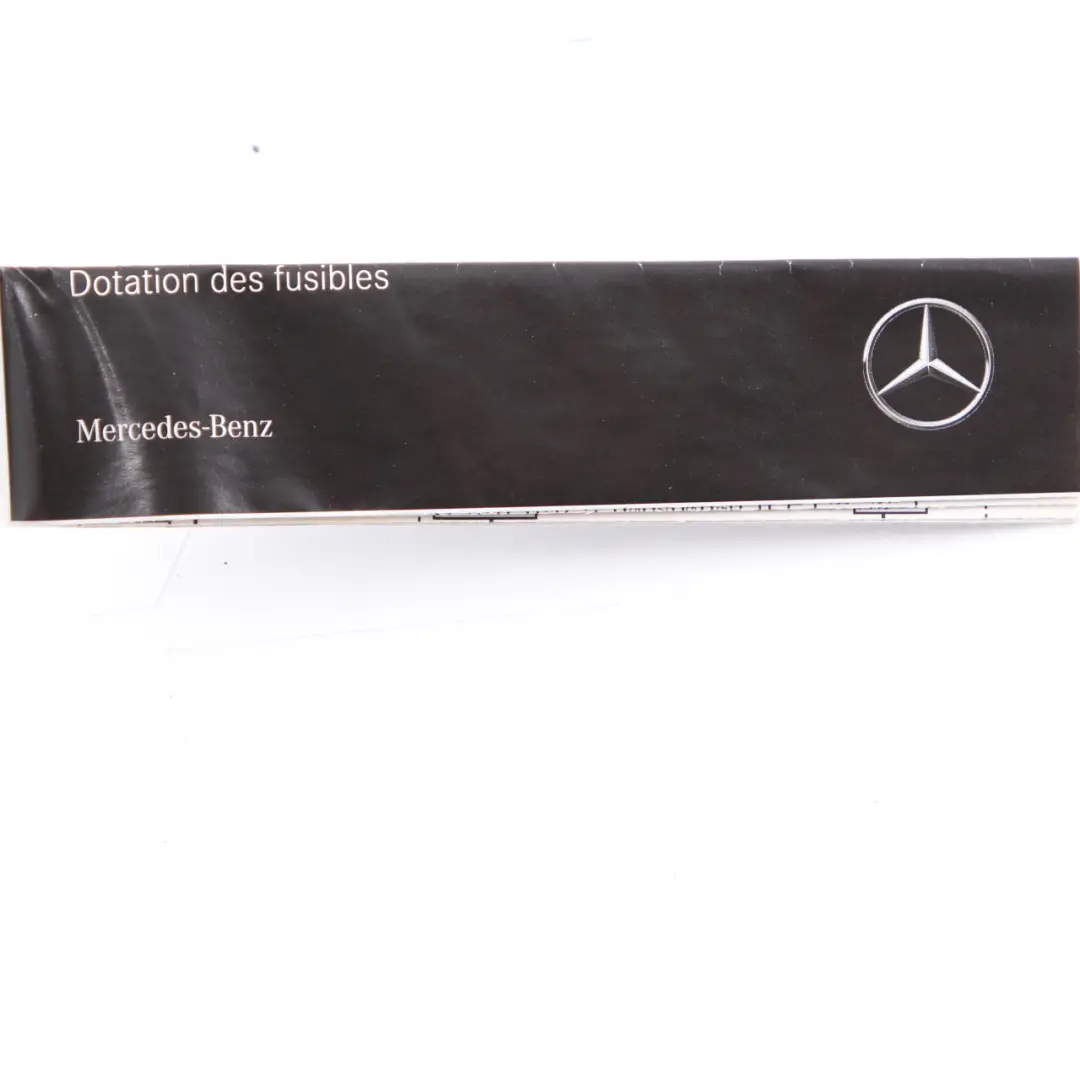 Mercedes W213 S213 Fuse Box Relay Manual Instruction - SKU A2135840800 - Part number A2135840800