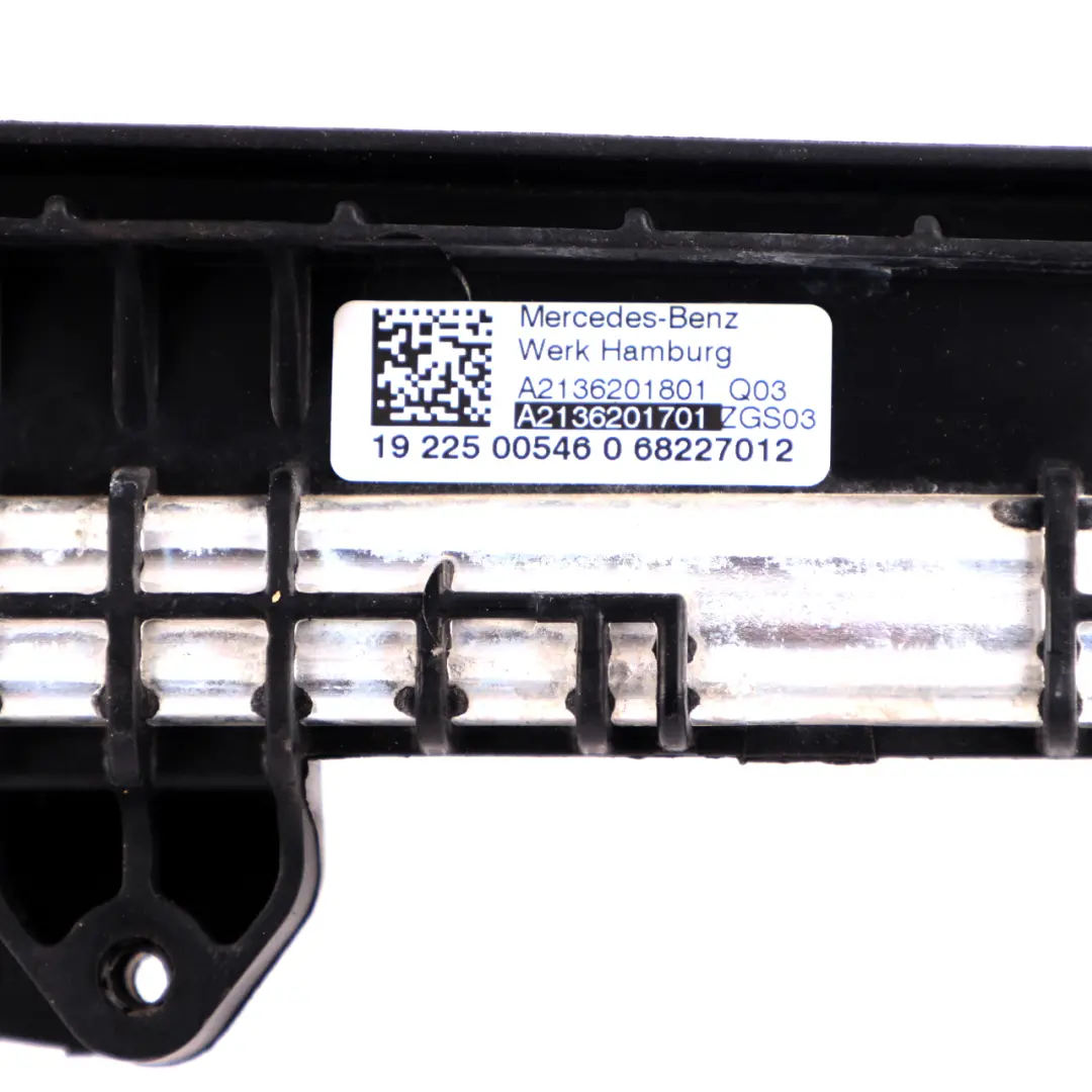 Bumper Mounting Mercedes W213 C238 C257 Front Radiator Top Support to with Part number A2136201701 Bumper Mounting Mercedes W213 C238 C257 Front Radiator Top Support - SKU A2136201701 - Part number A2136201701