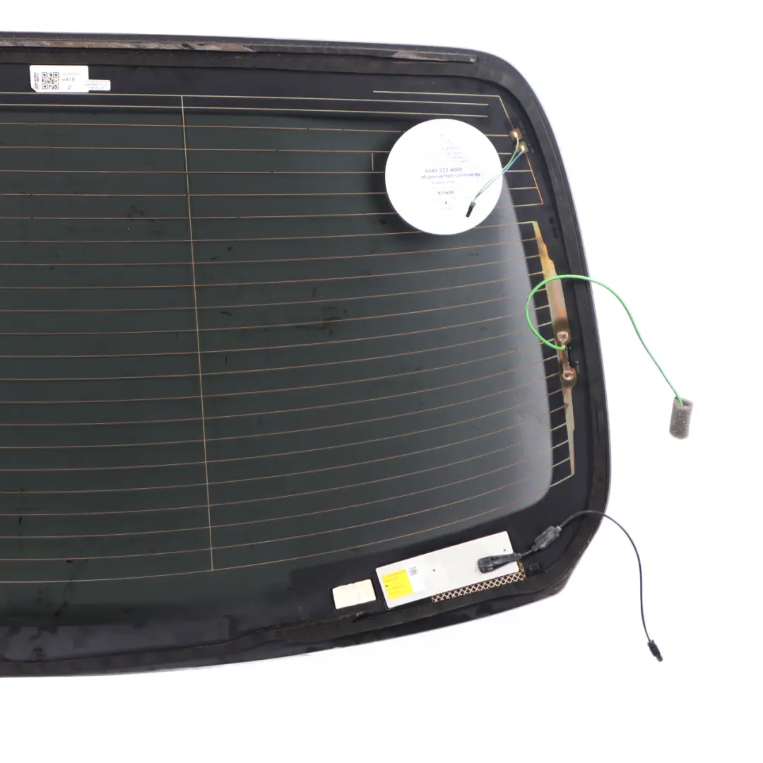 Rear Window Mercedes W213 Saloon Tailgate Tinted Glass Glazing AS3 - SKU A2136701003 - Part number A2136701003