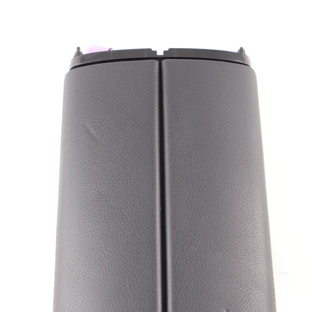 Mercedes W213 Housse d'accoudoir Console Centrale Cuir Noir - SKU A2136800703 - Numéro de pièce A2136800703