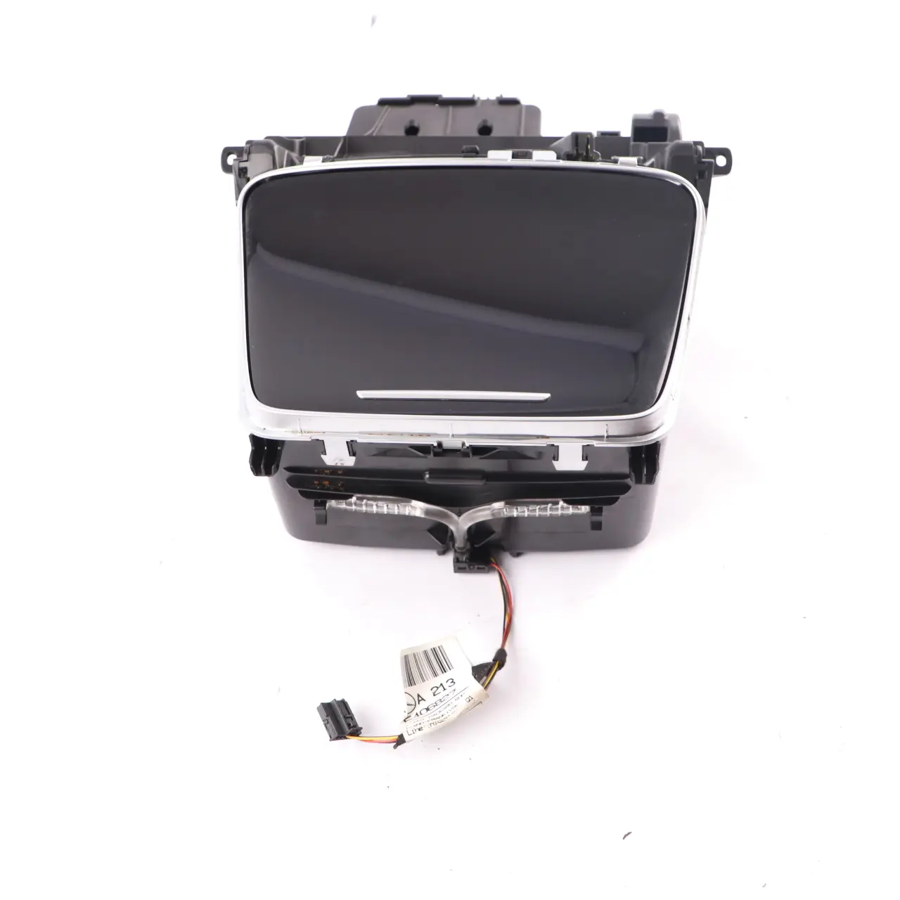 Portavasos Almacenamiento Mercedes W213 C257 Consola Cubierta Negro A2136802807