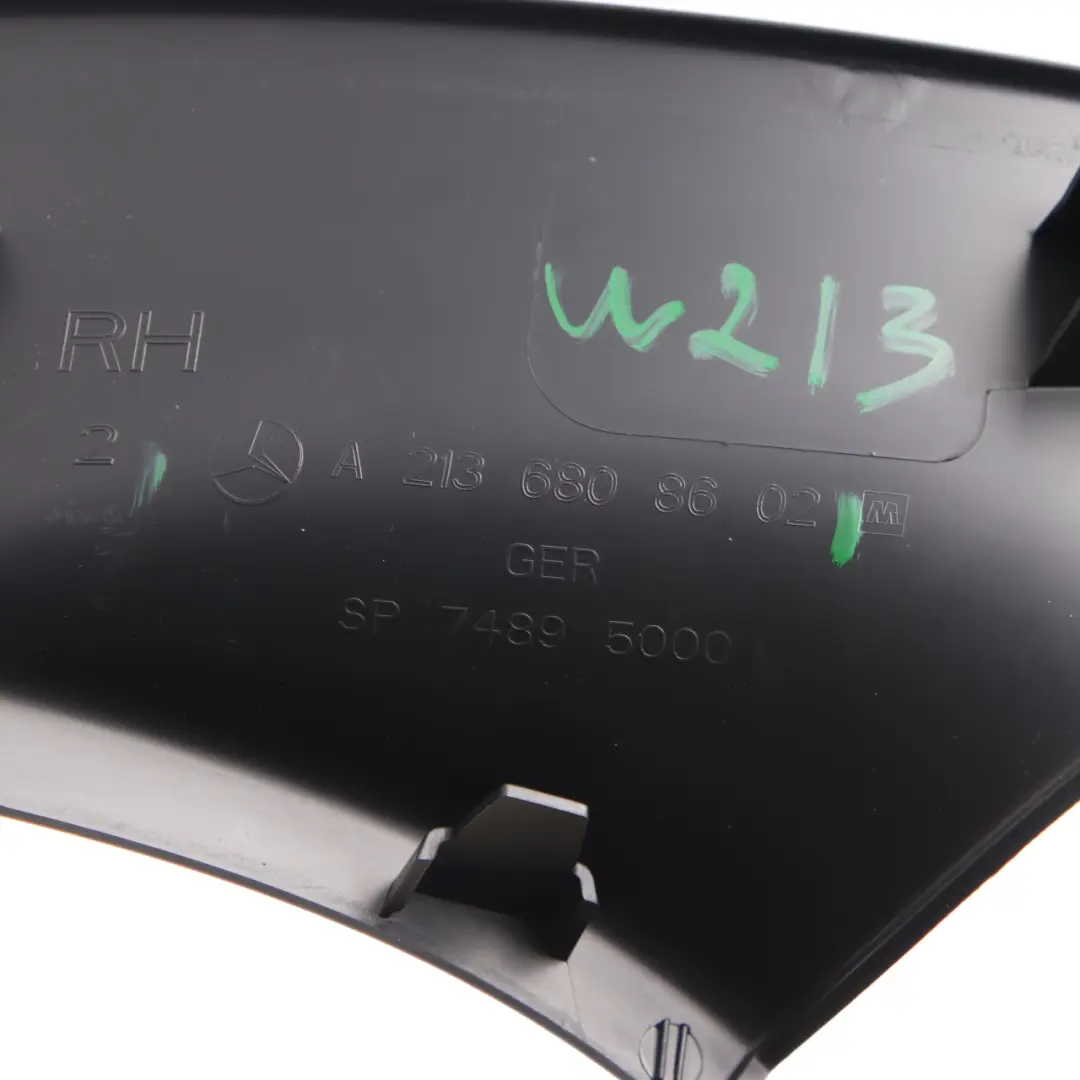  Entrance Strip Mercedes W213 Entry Cover Interior Rear Right O/S - SKU A2136808602 - Part number A2136808602
