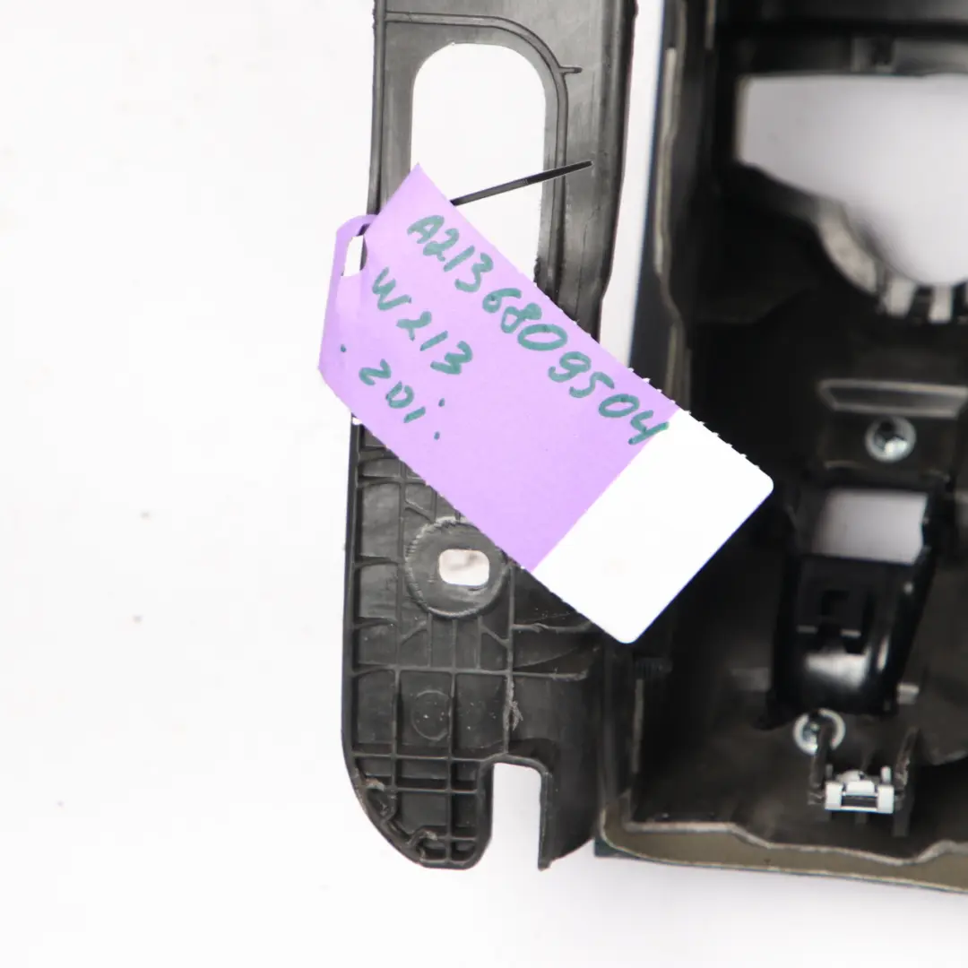  Dashboard Dash Mercedes W213 Instrument Panel Cover Trim Black - SKU A2136809504 - Part number A2136809504