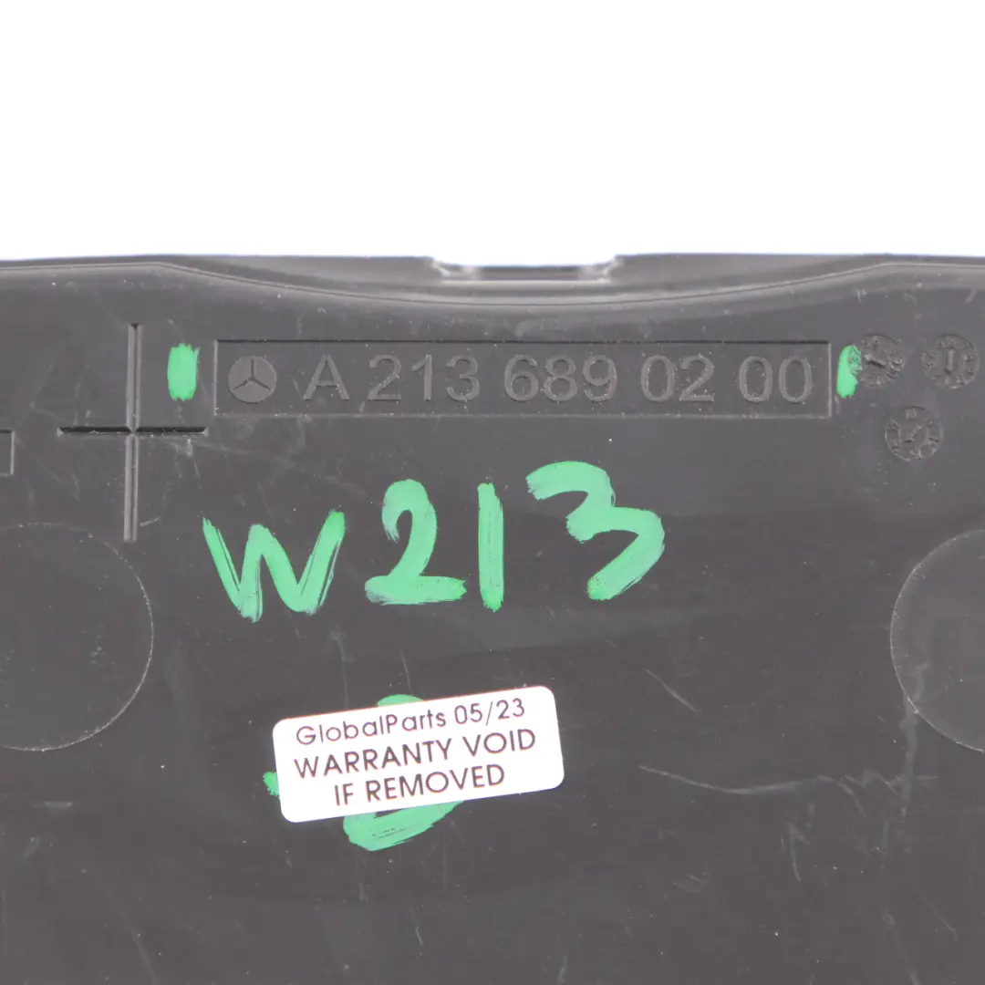 Mercedes W213 Centre Console Trim Storage Tray Insert Mat Cover - SKU A2136890200 - Part number A2136890200