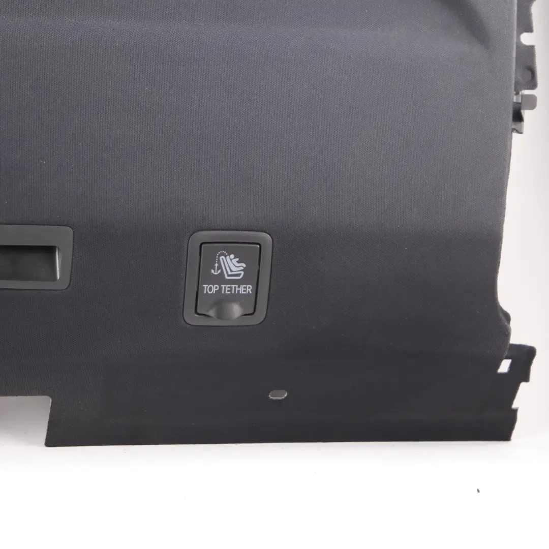 Panel Cubierta Bandeja Trasera Berlina Negro para Mercedes W213 con número de pieza A2136900049 Mercedes W213 Panel Cubierta Bandeja Trasera Berlina Negro - SKU A2136900049 - Número de pieza A2136900049
