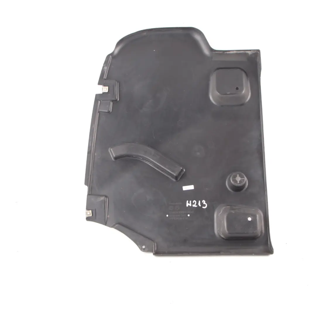 Mercedes W213 Underfloor Panel Right O/S Underride Underbody Shield - SKU A2136900207 - Part number A2136900207