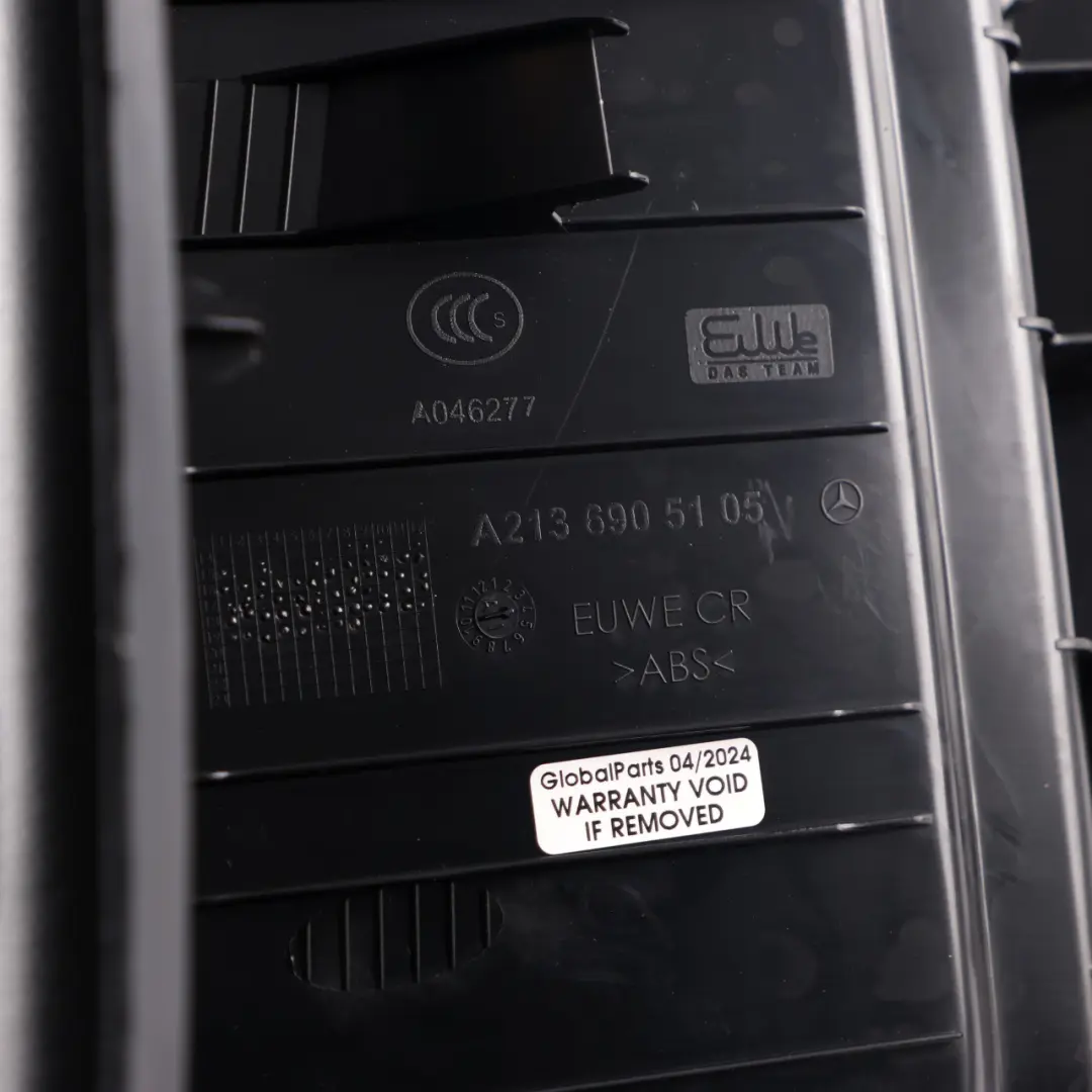 Davanzale bagagliaio Mercedes W213 Sedan posteriore davanzale per con numero di parte A2136900041 Davanzale bagagliaio Mercedes W213 Sedan posteriore davanzale - SKU A2136905105 - Numero di parte A2136900041