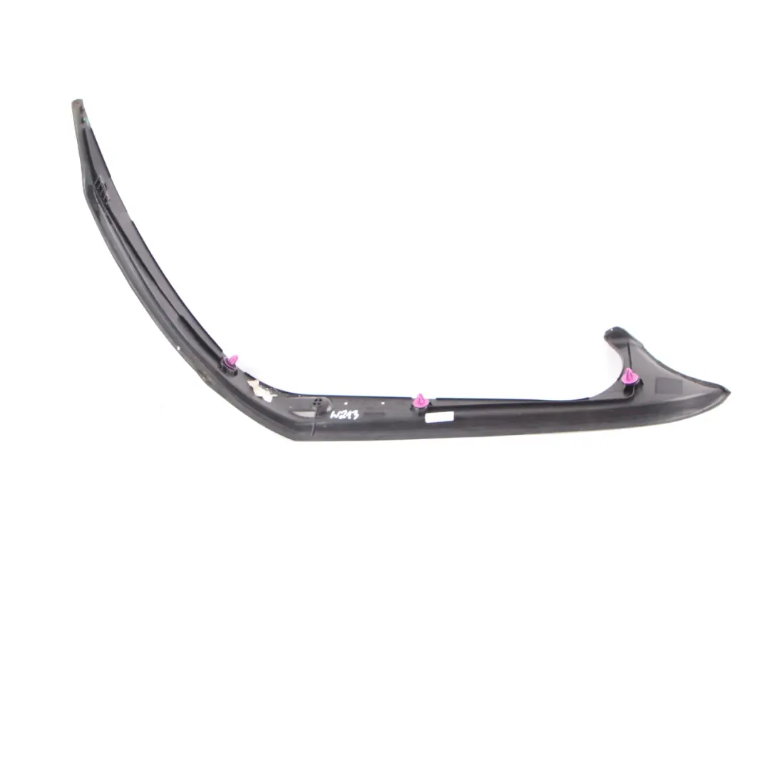 Trunk Lid Drip Rail Trim Strip Rear Left N/S to Mercedes W213 Tailgate with Part number A2136908104 Mercedes W213 Tailgate Trunk Lid Drip Rail Trim Strip Rear Left N/S - SKU A2136908104 - Part number A2136908104