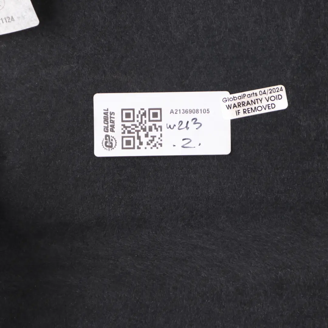 Parcel Shelf Rear Window Trim Panel Cover Saloon Black to Mercedes W213 with Part number A2136908105 Mercedes W213 Parcel Shelf Rear Window Trim Panel Cover Saloon Black - SKU A2136908105 - Part number A2136908105