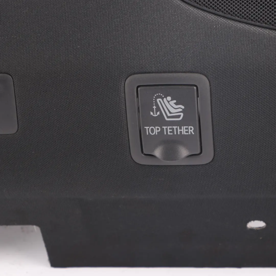 Mercedes W213 Parcel Shelf Rear Window Trim Panel Cover Saloon Black - SKU A2136908105 - Part number A2136908105