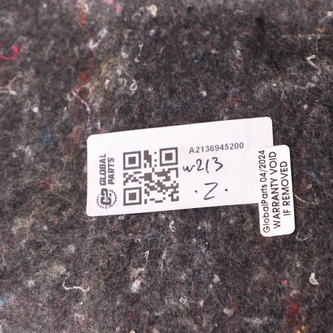 Mercedes W213 Vassoio bagagliaio Kit strumenti archiviazione Staffa A2136909703 - SKU A2136945200 - Numero di parte A2136945200