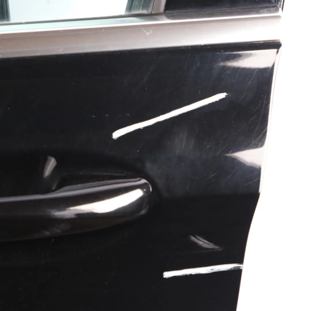 Mercedes W213 Door Front Left N/S Schwarz Black - 040 - SKU A2137200105-BLA - Part number A2137200105