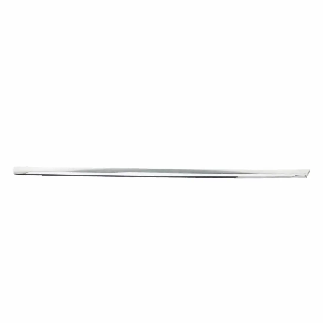Door Window Trim Moulding Strip Front Left N/S Chrom to Mercedes W213 with Part number A2137200124 Mercedes W213 Door Window Trim Moulding Strip Front Left N/S Chrom - SKU A2137200124 - Part number A2137200124