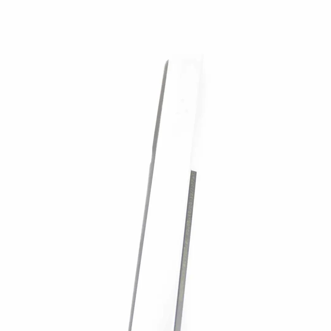 Door Window Trim Moulding Strip Front Left N/S Chrom to Mercedes W213 with Part number A2137200124 Mercedes W213 Door Window Trim Moulding Strip Front Left N/S Chrom - SKU A2137200124 - Part number A2137200124