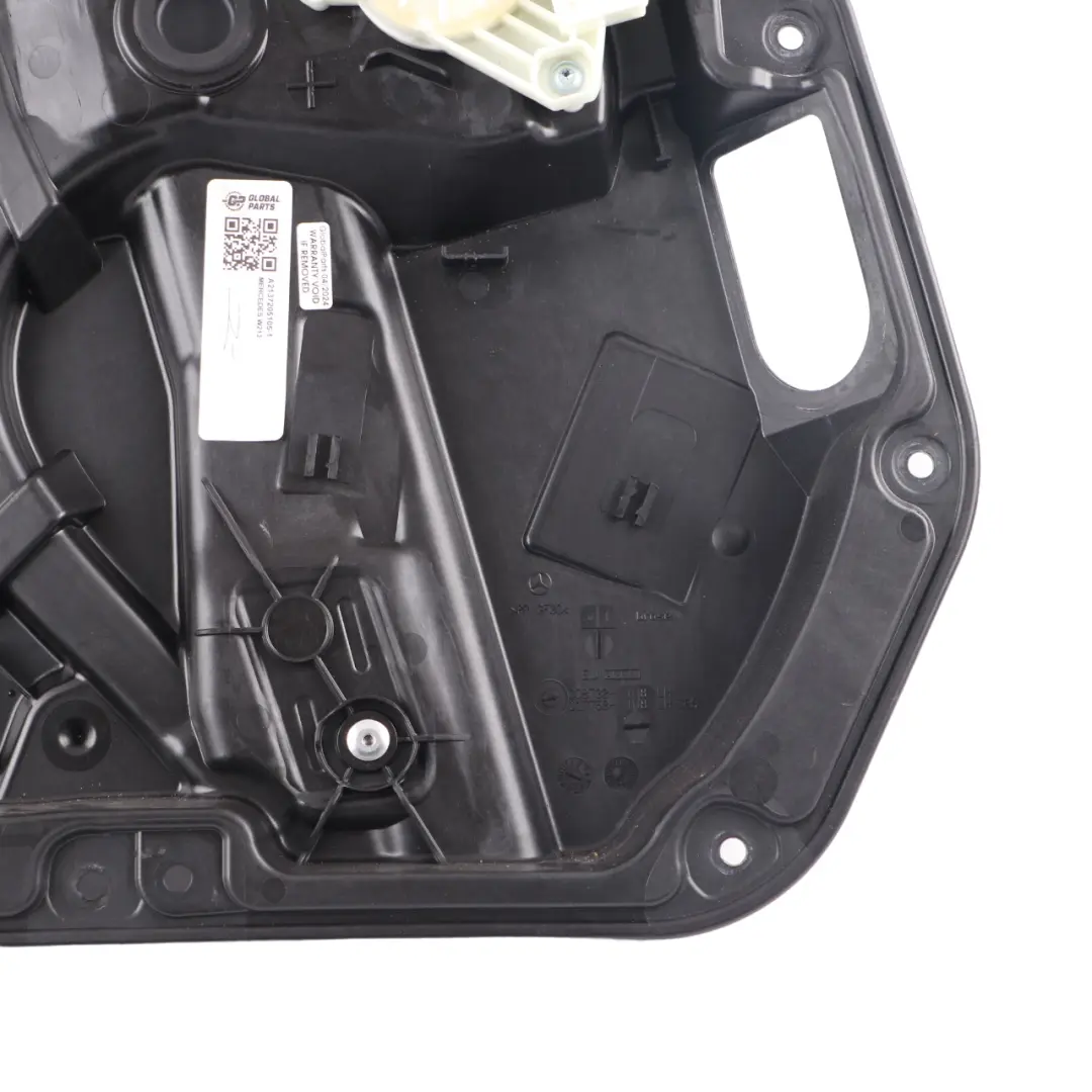 Window Lifter Regulator Motor Front Left N/S Panel to Mercedes W213 with Part number A2137205105 Mercedes W213 Window Lifter Regulator Motor Front Left N/S Panel - SKU A2137205105-1 - Part number A2137205105