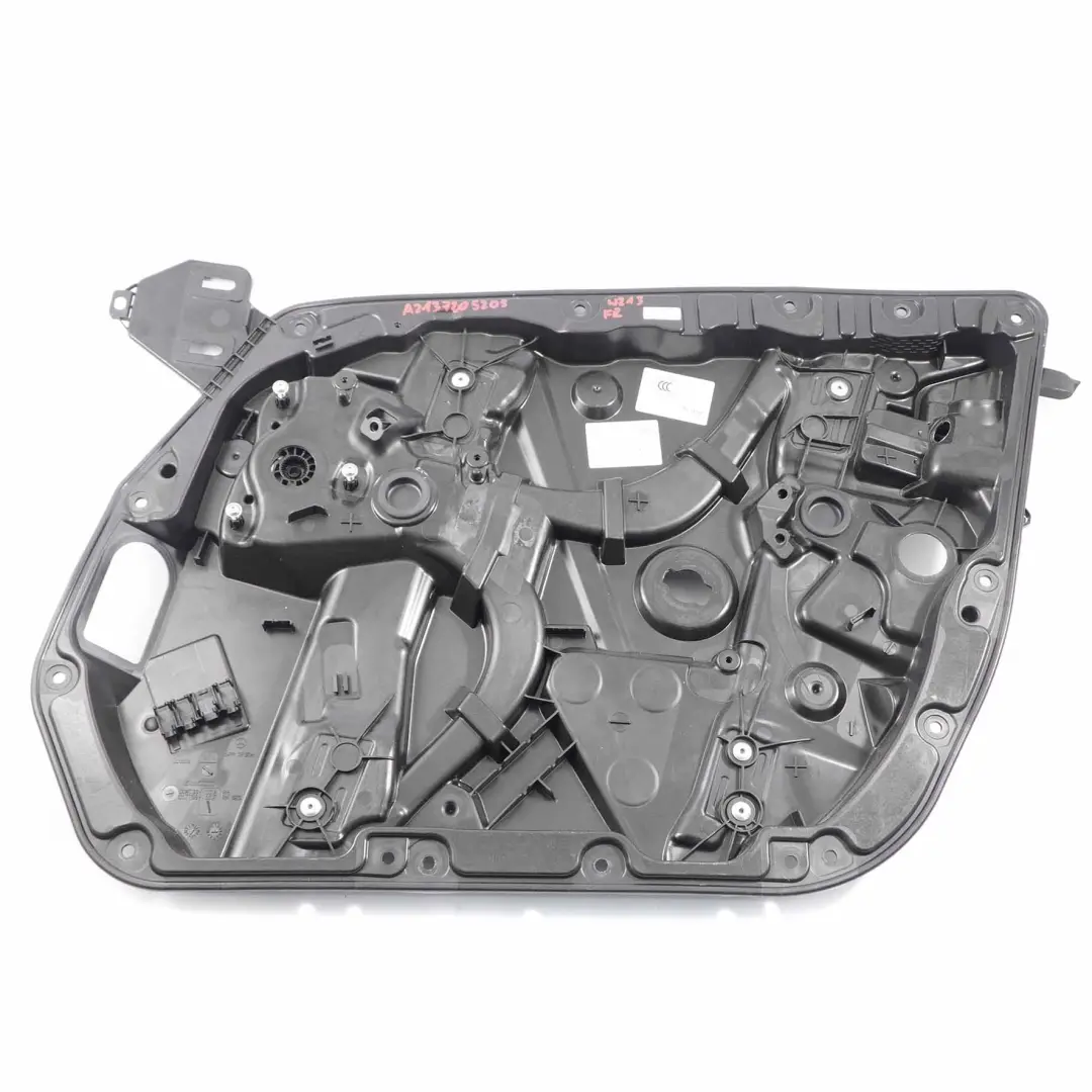 Mercedes W213 Window Lifter Regulator Front Right O/S Panel Frame - SKU A2137205205 - Part number A2137205205