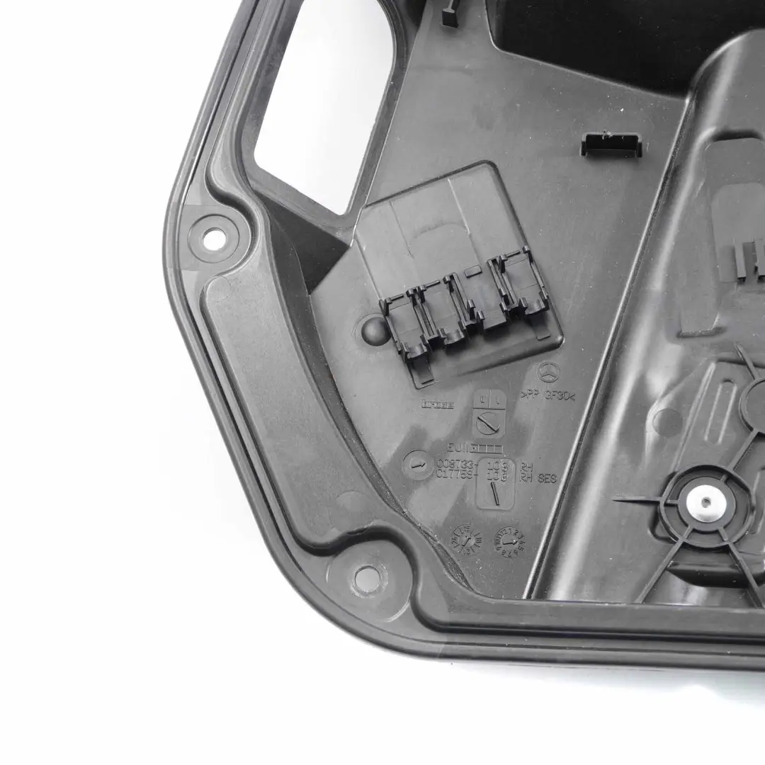 Mercedes W213 Window Lifter Regulator Front Right O/S Panel Frame - SKU A2137205205 - Part number A2137205205