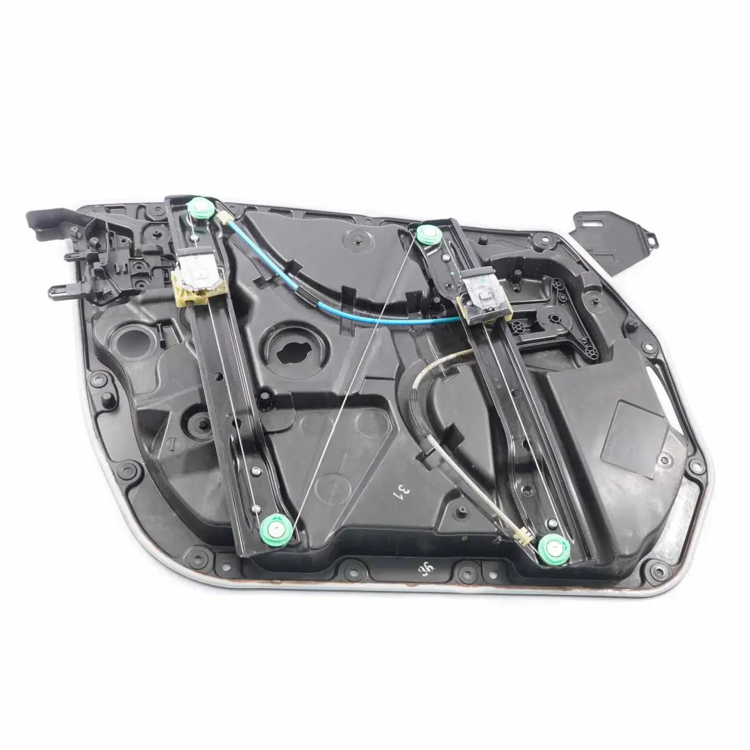 Mercedes W213 Window Lifter Regulator Front Right O/S Panel Frame - SKU A2137205205 - Part number A2137205205