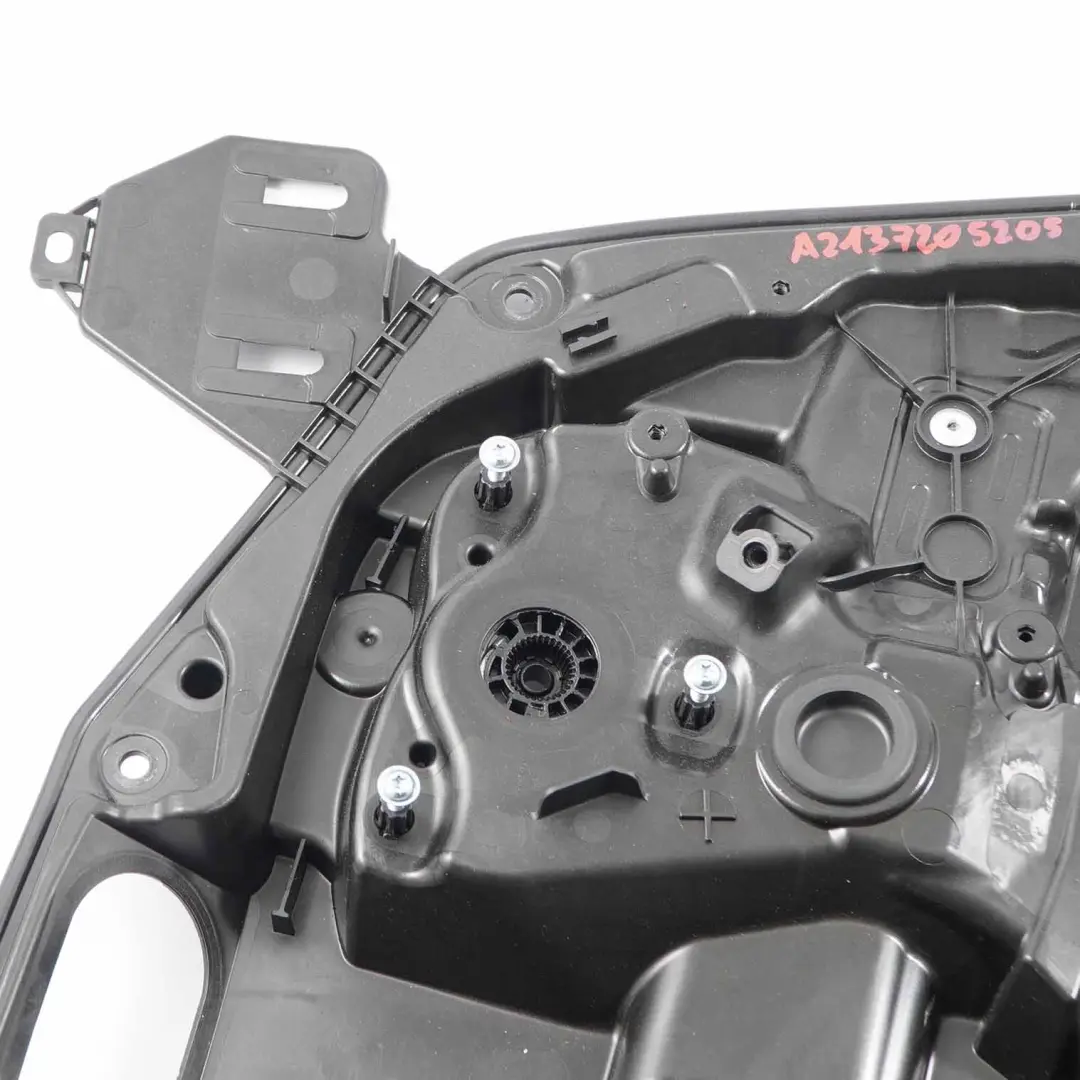 Mercedes W213 Window Lifter Regulator Front Right O/S Panel Frame - SKU A2137205205 - Part number A2137205205