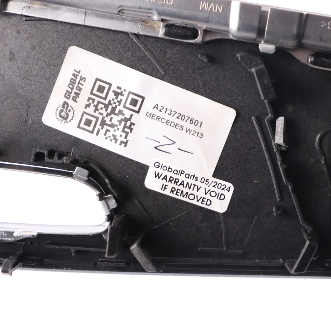 Mercedes W213 Door Panel Front Right O/S - SKU A2137207601 - Part number A2137207601