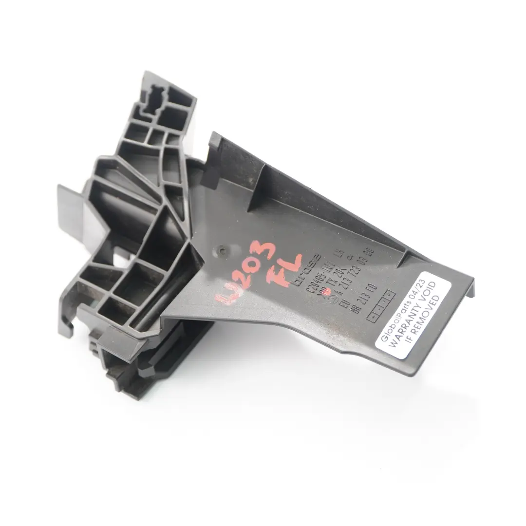 Maniglia porta cuscinetto supporto anteriore sinistro per Mercedes W213 con numero di parte A2137230300 Mercedes W213 Maniglia porta cuscinetto supporto anteriore sinistro - SKU A2137230300 - Numero di parte A2137230300