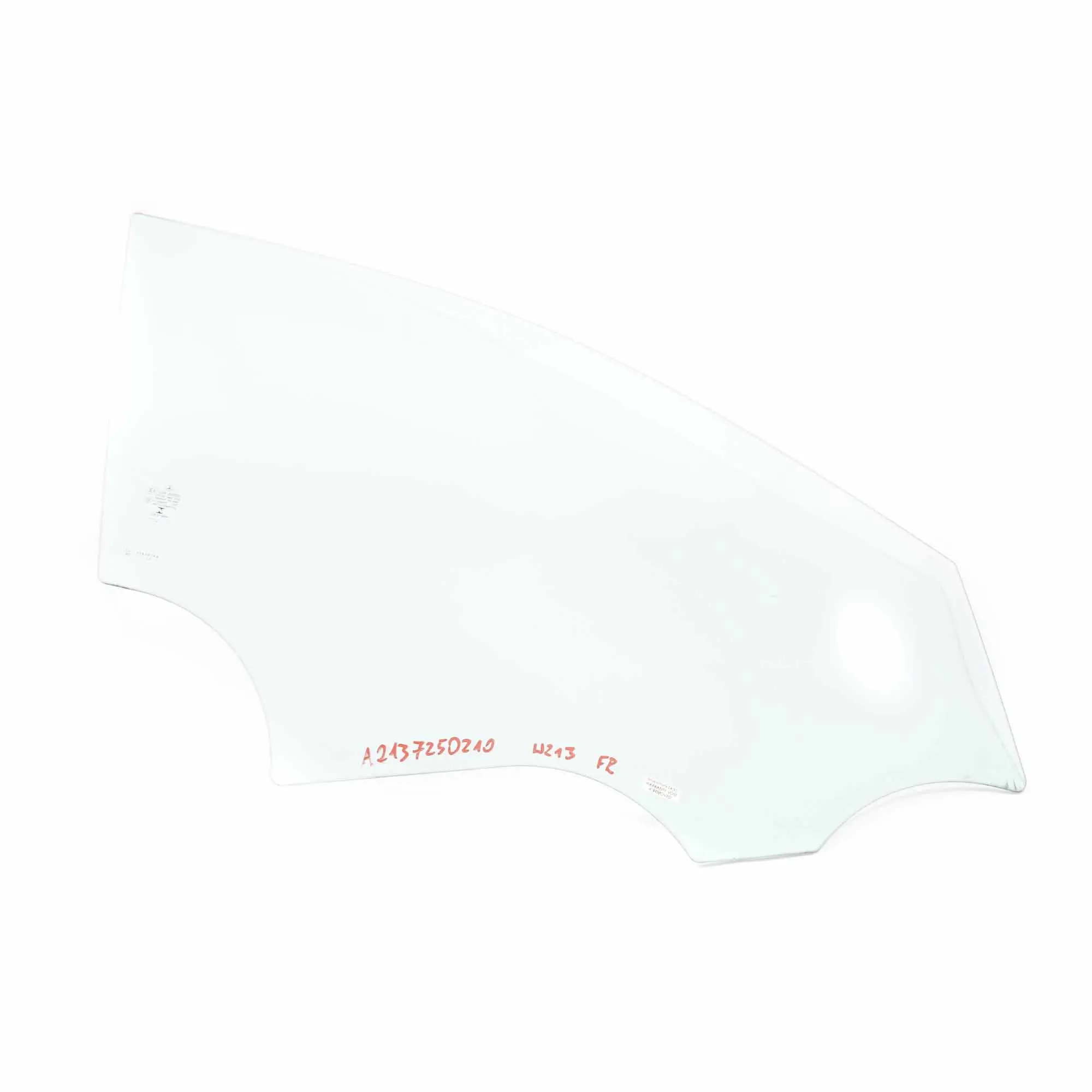 Mercedes W213 Vetro Porta Anteriore Destra Vetri Verde AS2 A2137250210