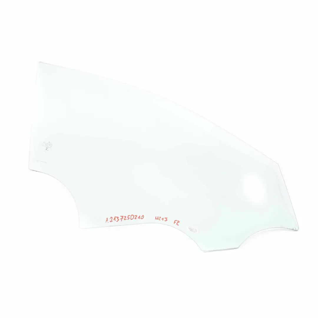 Window Glass Front Door Right O/S Glazing Green AS2 to Mercedes W213 with Part number A2137250210 Mercedes W213 Window Glass Front Door Right O/S Glazing Green AS2 - SKU A2137250210 - Part number A2137250210