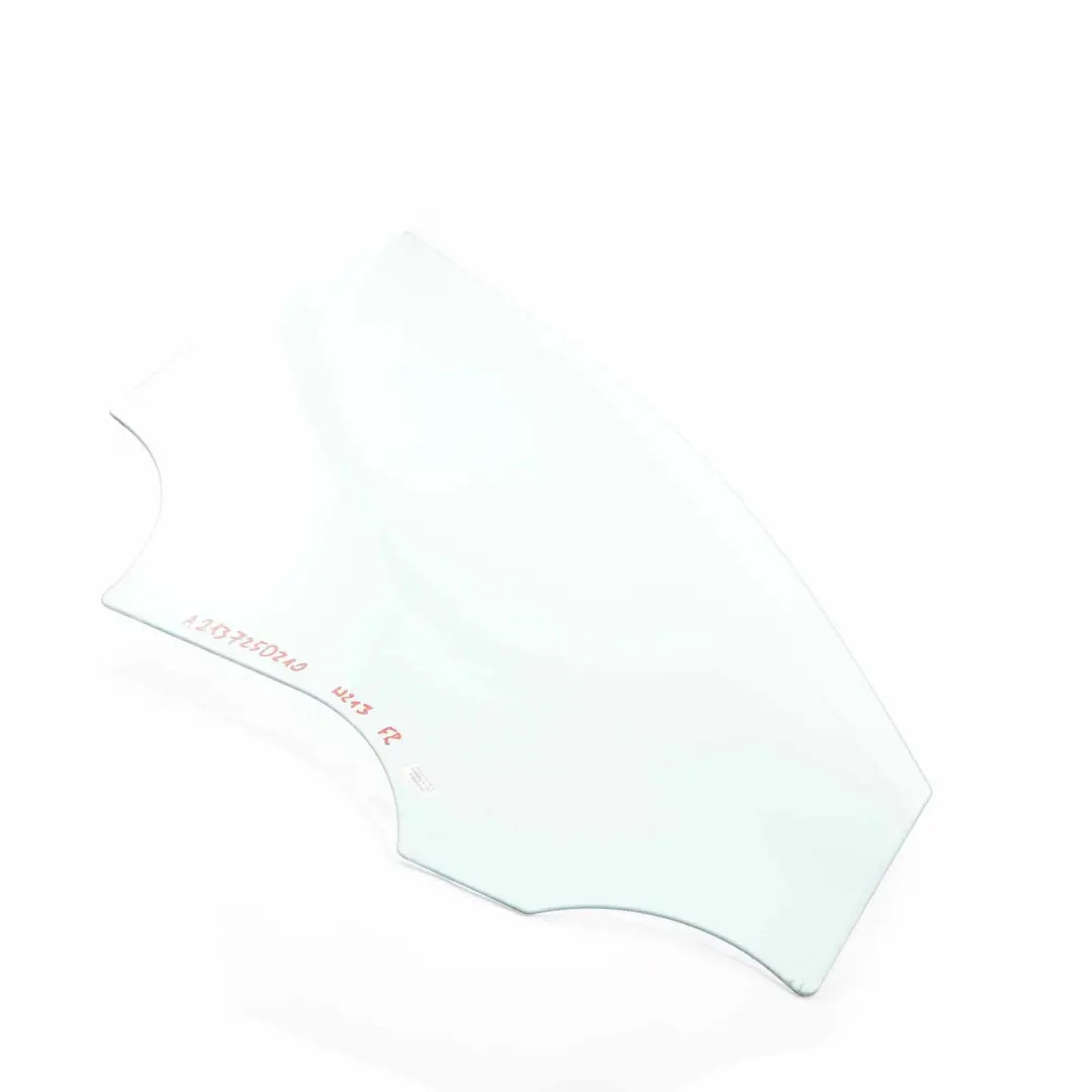 Mercedes W213 Glace de Porte Avant Droite Vitrage Vert AS2 - SKU A2137250210 - Numéro de pièce A2137250210