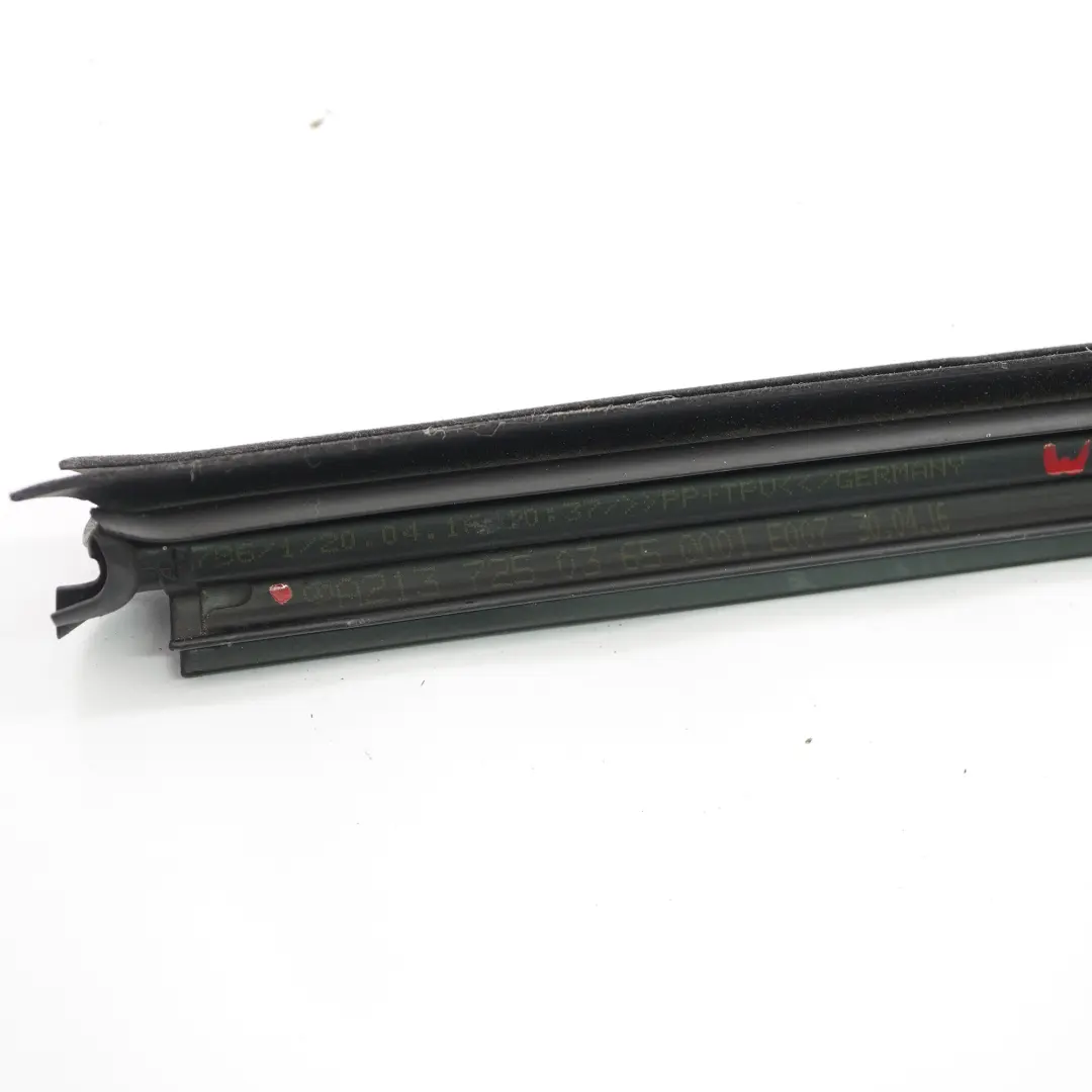 Mercedes W213 Window Seal Door Front Left N/S Sealing Gasket - SKU A2137250365 - Part number A2137250365
