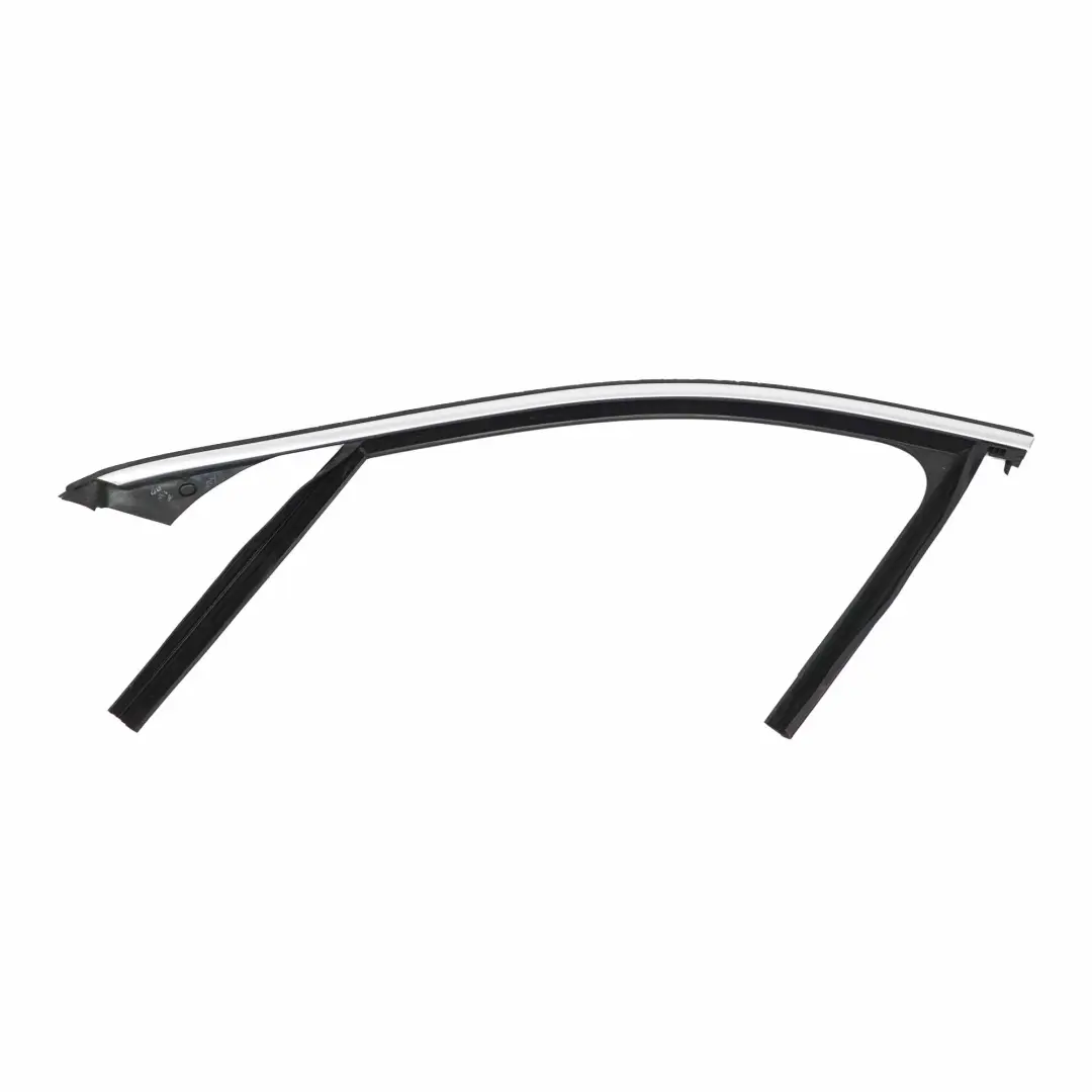 Puerta Sello Ventana Delantera Izquierda Guía Cromo para Mercedes W213 con número de pieza A2137252700 Mercedes W213 Puerta Sello Ventana Delantera Izquierda Guía Cromo - SKU A2137252700 - Número de pieza A2137252700
