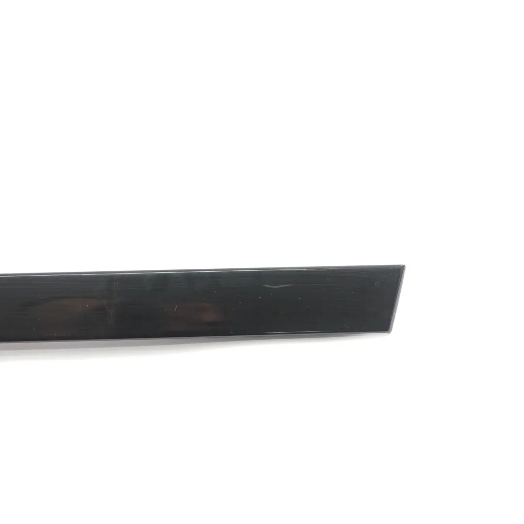 Mercedes W213 Door Pillar Rear Left N/S Window Finisher Guide Strip High Gloss - SKU A2137300119 - Part number A2137300119