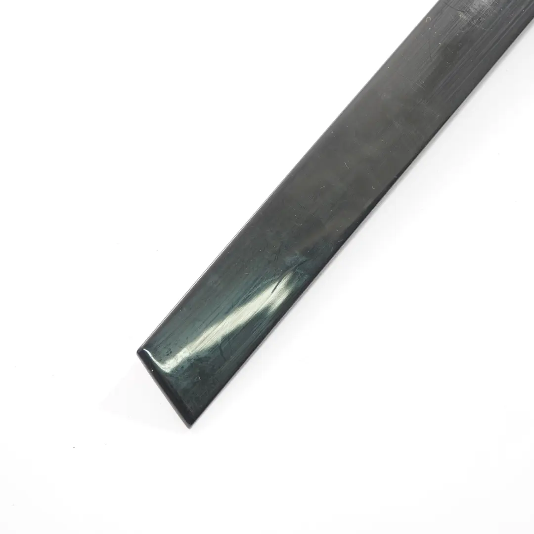 Mercedes W213 Door Pillar Rear Left N/S Window Finisher Guide Strip High Gloss - SKU A2137300119 - Part number A2137300119