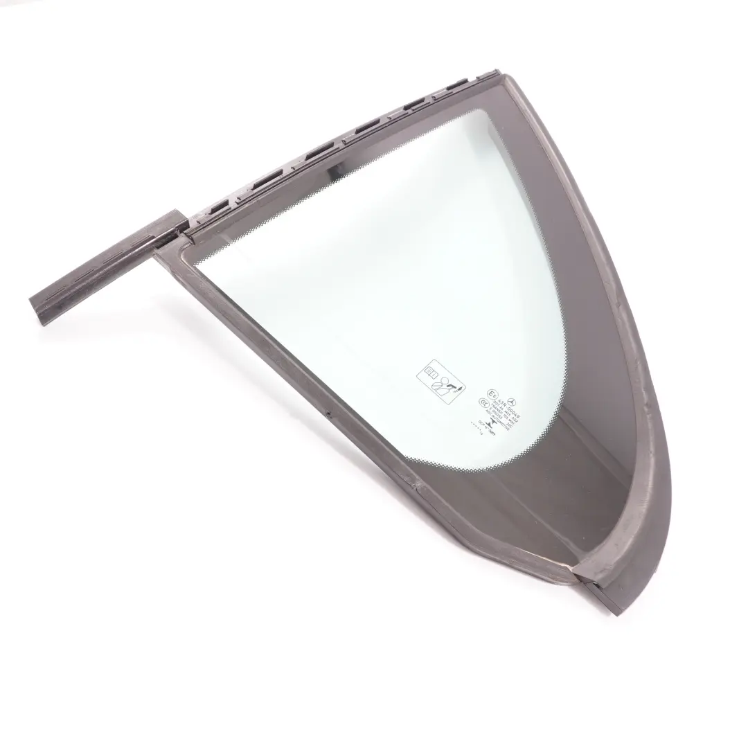 Window Glass Rear Door Left N/S Quarter Green AS2 to Mercedes W213 with Part number A2137300155 Mercedes W213 Window Glass Rear Door Left N/S Quarter Green AS2 - SKU A2137300155 - Part number A2137300155